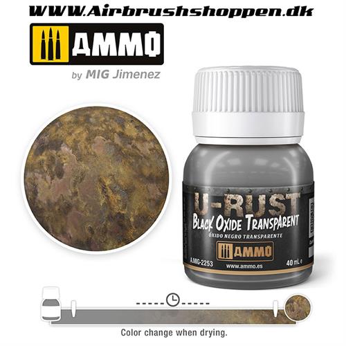 AMIG 2253 U-RUST BLACK OXIDE TRANSPARENT 40 ml